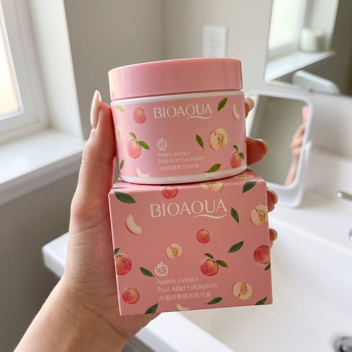 BIOAQUA مقشر الخوخ